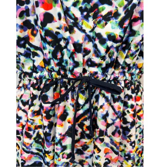 Athleta Sunbeam Easy Breezy Multicolor Spaghetti Strap Midi Dress - Picture 12 of 12